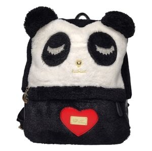 Betsey Johnson Unique Y2K Kidcore Panda Backpack